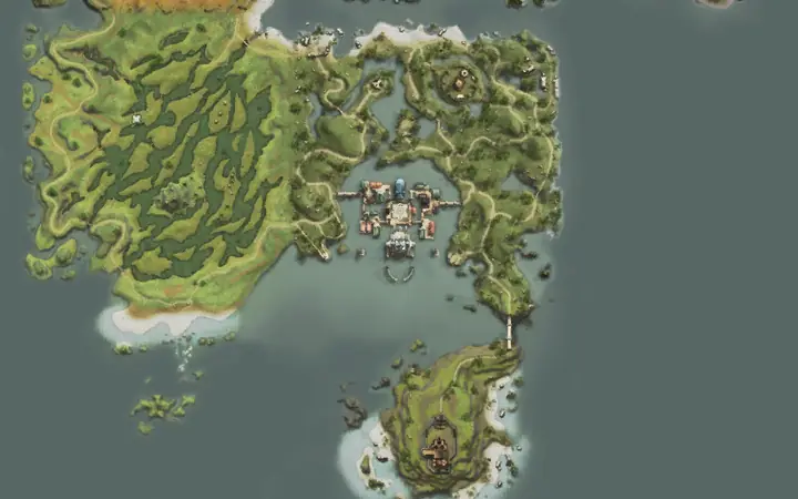 Mapa de Aden con la ubicación de Enverun en Heine