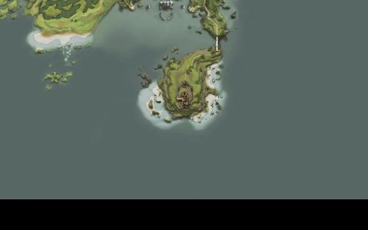 Mapa de Aden con la ubicación de Blacksmith en Innadril Castle