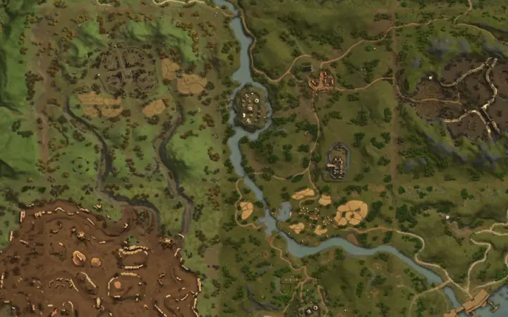 Mapa de Aden con la ubicación de Delu Lizardman en Floran Agricultural Area
