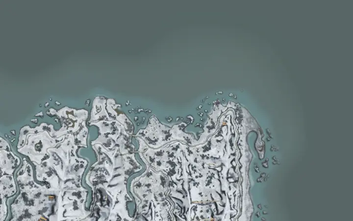 Map of Aden showing where Spine Golem is, in Eastern Mining Zone