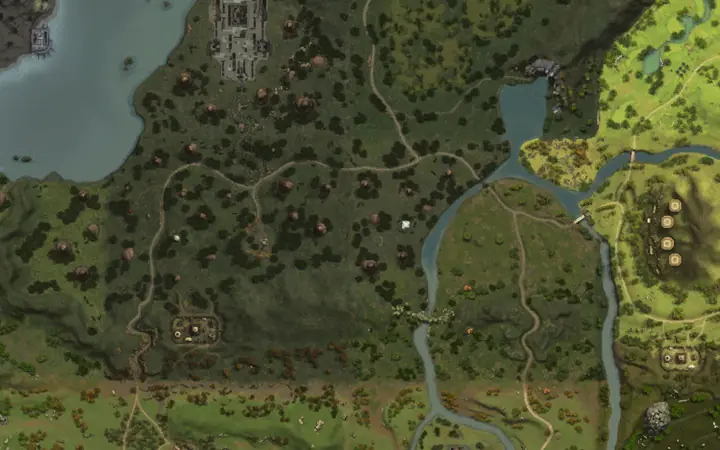 Mapa Aden z położeniem Sepulcher Inquisitor w The Patriot's Necropolis