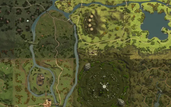 Mapa de Aden con la ubicación de Electrifying Recharge! en Dragonspine Fortress