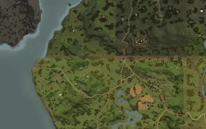 Mapa Aden z położeniem Fellmere Harvesting Grounds w Fellmere Harvesting Grounds