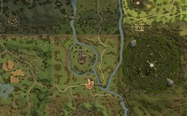 Mapa de Aden com a localização de Ratman Spy em Evil Hunting Grounds